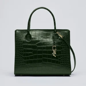 Sac à main Montaigne en cuir croco italien*CXLbyChristianLacroix Clearance