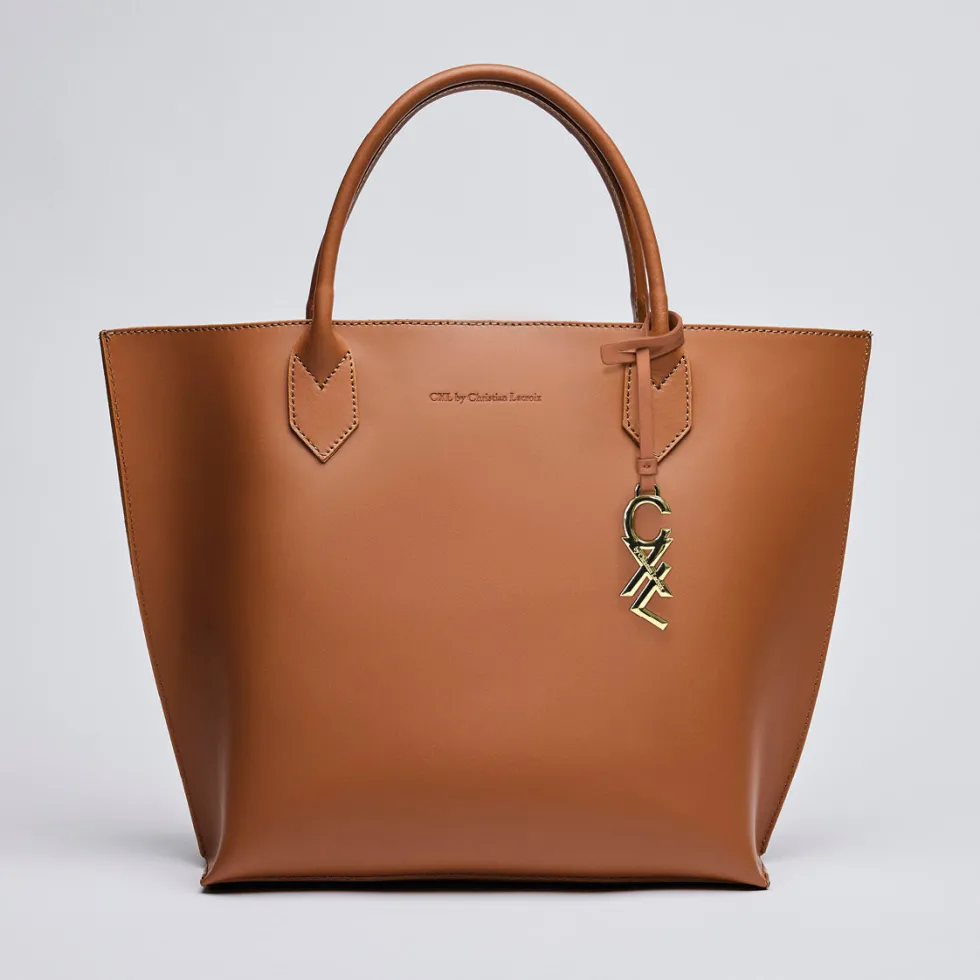 sac_cabas_george_v_en_cui_5.webp Sac cabas George V en cuir de veau italien avec pochette amovible*CXLbyChristianLacroix New