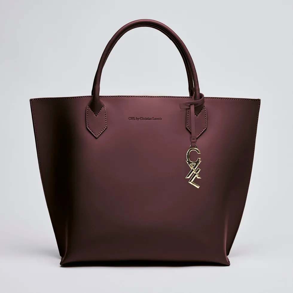 sac_cabas_george_v_en_cui_7.webp Sac cabas George V en cuir de veau italien avec pochette amovible*CXLbyChristianLacroix New