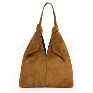 Sac porté épaule en suède - Dauphine*Maison André Hot