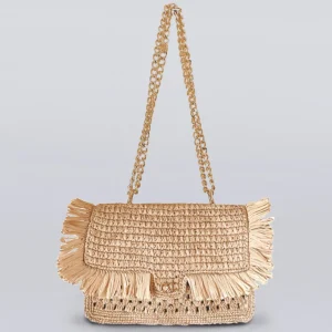 Sac porté épaule Lola en raphia confectionné à la main*CXLbyChristianLacroix Best