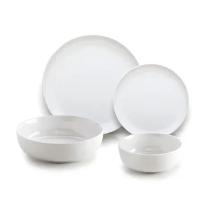 Service de table 24 pièces en porcelaine - Blanc*Sauter Best