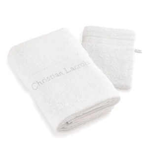 SERVIETTE 50 x 100 cm + gant de toilette*CXLbyChristianLacroix Clearance