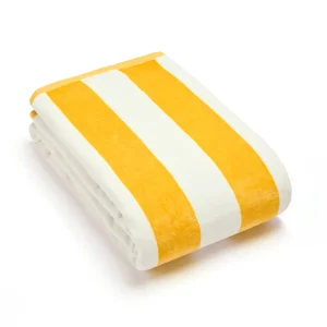 Serviette de plage Alba Jaune - 90 x 180 cm*Cacharel Hot