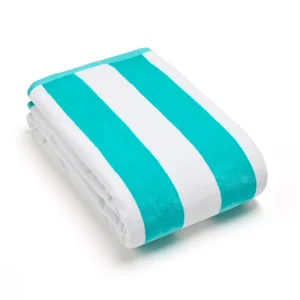 Serviette de plage Axel Turquoise - 90 x 180 cm*Rodier Sale