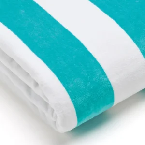 Serviette de plage Axel Turquoise - 90 x 180 cm*Rodier Sale