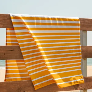 Serviette de plage Gabrielle Jaune - 90 x 180 cm*Ines by Ines de la Fressange Clearance