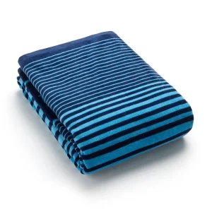 Serviette de plage Lino Bleu - 90 x 180 cm*Rodier Fashion