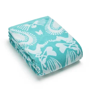 Serviette de plage Love Stories Turquoise - 90 x 180 cm*CXLbyChristianLacroix New