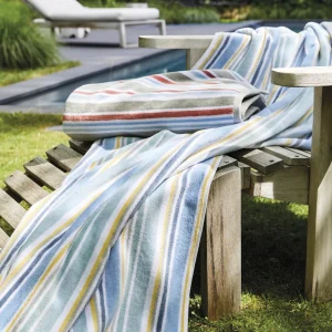 Serviette de plage Majorque Multicouleur jaune - 100 x 180 cm*Ines by Ines de la Fressange Outlet