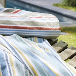 Serviette de plage Majorque Multicouleur jaune - 100 x 180 cm*Ines by Ines de la Fressange Outlet