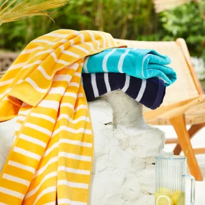 Serviette de plage Océane Jaune - 90 x 180 cm*Cacharel Fashion