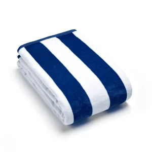 Serviette de plage Pablo Bleu foncé - 90 x 180 cm*Chevignon Best