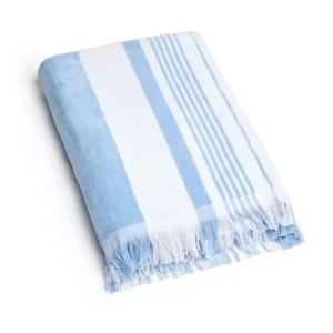 Serviette de plage Philippines Bleu clair - 100 x 180 cm*Cacharel Discount