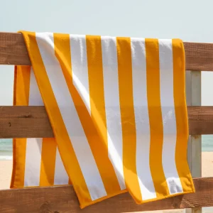 Serviette de plage Selena Jaune - 90 x 180 cm*Ines by Ines de la Fressange Clearance