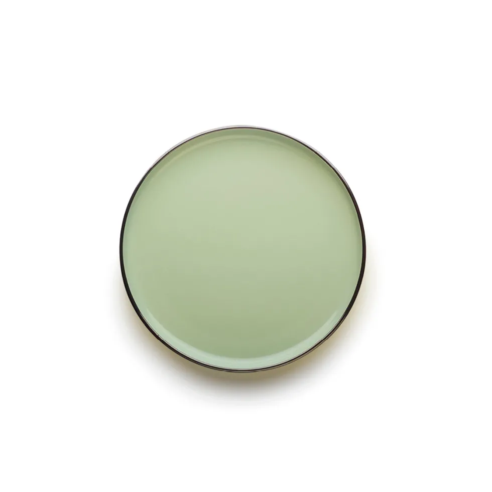 set_de__assiettes_creuses_3.webp Set de 4 assiettes creuses avec relief - Vert foncé*Brandt New