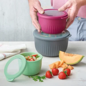 Set de 3 bols à usages multiples avec couvercles hermétiques*Brandt Online