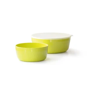 Set de 2 boîtes de conservation basses avec couvercle hermétique – 1300 ml + 2500 ml*Brandt Online