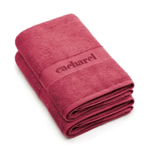 Set de 2 draps de bain - 70 x 140 cm*Cacharel Clearance