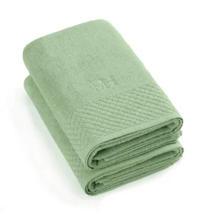 Set de 2 draps de bain - 2 x (70 x 140 cm)*Maison Héritage Hot