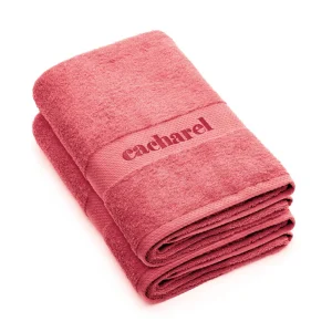 Set de 2 draps de bain - 70 x 140 cm*Cacharel Clearance