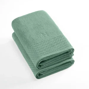 Set de 2 draps de bain - 2 x (70 x 140 cm)*Maison Héritage Hot