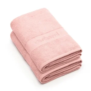 Set de 2 draps de bain - 70 x 140 cm*Cacharel Clearance