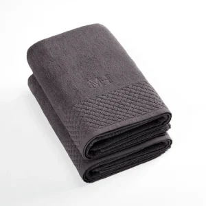 Set de 2 draps de bain - 2 x (70 x 140 cm)*Maison Héritage Hot