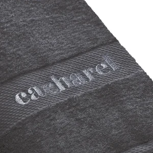 Set de 2 draps de bain Gris foncé- 70 x 140 cm*Cacharel Hot