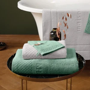 Set de 4 gants de toilette - 4 x (15 x 21 cm)*Maison Héritage Best