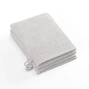 Set de 4 gants de toilette - 4 x (15 x 21 cm)*Maison Héritage Best