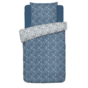 Set de 2 housses de couette + 2 taies coton percale - fleurs Bleu*Chevignon Best