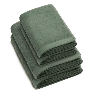 Set de 2 serviettes + 2 draps de bain - 50 x 100 cm + 70 x 140 cm*Chevignon Clearance