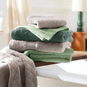 Set de 2 serviettes + 2 draps de bain ultra doux et absorbants*Ines by Ines de la Fressange Sale