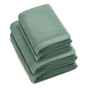 Set de 2 serviettes + 2 draps de bain - 50 x 100 cm + 70 x 140 cm*Chevignon Clearance