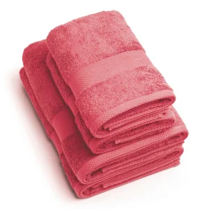 Set de 2 serviettes + 2 draps de bain ultra doux et absorbants*Ines by Ines de la Fressange Sale