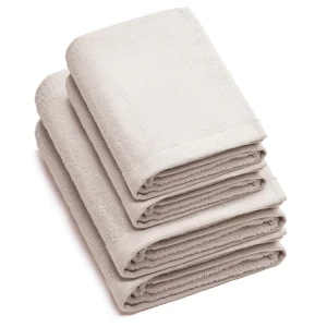 Set de 2 serviettes + 2 draps de bain - 50 x 100 cm + 70 x 140 cm*Chevignon Clearance