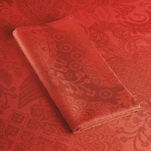 SET DE 4 SERVIETTES ARLES - Rouge*CXLbyChristianLacroix Outlet
