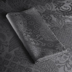 SET DE 4 SERVIETTES ARLES - Gris foncé*CXLbyChristianLacroix Hot