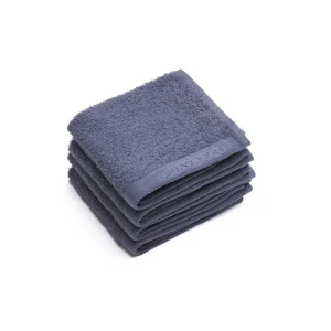 Set de 4 serviettes d'invitées - Bleu gris*Chevignon Online