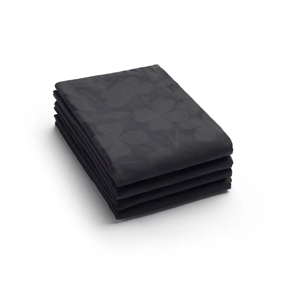set_de__serviettes_tiss_j_0-2.webp Set de 4 serviettes tissé Jacquard Fleurette - Gris foncé*Brandt Fashion