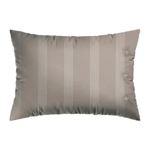 Set de 2 taies d'oreiller coton percale à carreaux - Taupe*Chevignon Fashion
