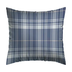 Set de 2 taies d'oreiller flanelle à carreaux - Bleu foncé*Chevignon Online
