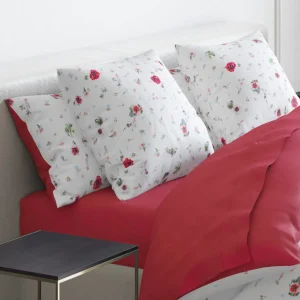Set de 2 taies d'oreiller rectangulaires - 50 x 70 cm - Framboise*Cacharel Clearance