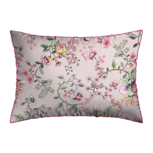 Set de 2 taies d'oreiller satin de coton Jardin Secret Rose Blush - 50 x 70 cm*Cacharel Hot