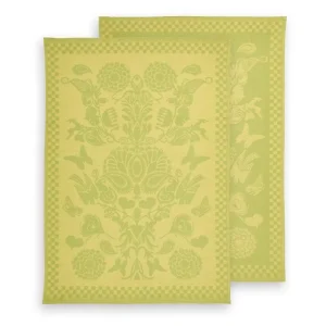 SET DE 2 TORCHONS ARLES - Citron / citron vert*CXLbyChristianLacroix Online