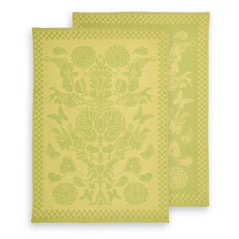 set_de__torchons_arles__c_0.webp SET DE 2 TORCHONS ARLES - Citron / citron vert*CXLbyChristianLacroix Online