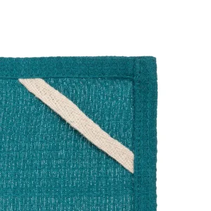 Set of 3 kitchen towels Blue - 70 x 45 x 0,3 cm*Vipshopboutic Outlet