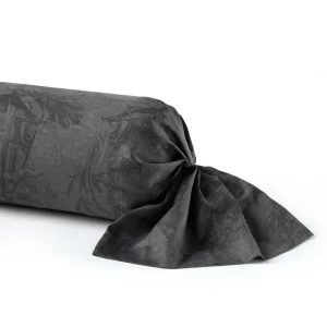Taie de traversin - Flore Noir/gris*Cacharel Online