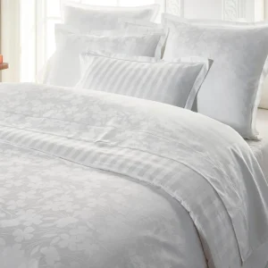 Taie de traversin - tissé Jacquard - Petit Chênes Blanc*Rodier New
